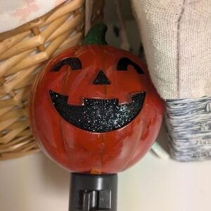 Festive Pumpkin Night Light
